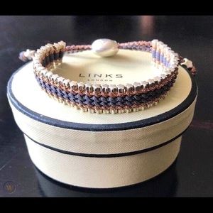 COPY - Links of London Friendship Bracelet grey and rose gold colour